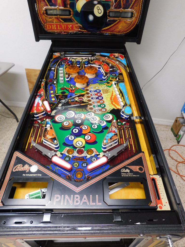 CUSTOMER RESTORATION 1984 Bally/Midway Eight Ball Deluxe Pinball
